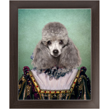 Load image into Gallery viewer, Double Duchess - Royalty & Renaissance Inspired Custom Pet Portrait Framed Satin Paper Print