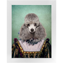 Load image into Gallery viewer, Double Duchess - Royalty & Renaissance Inspired Custom Pet Portrait Framed Satin Paper Print