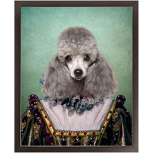 Load image into Gallery viewer, Double Duchess - Royalty & Renaissance Inspired Custom Pet Portrait Framed Satin Paper Print