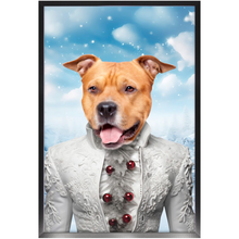 Load image into Gallery viewer, CHRISTMAS CRACKER 5 - Christmas Inspired Custom Pet Portrait Framed Satin Paper Print