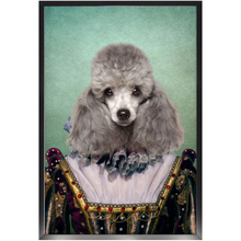 Load image into Gallery viewer, Double Duchess - Royalty & Renaissance Inspired Custom Pet Portrait Framed Satin Paper Print