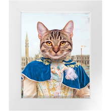 Load image into Gallery viewer, The Furnetian - Royalty & Renaissance Inspired Custom Pet Portrait Framed Satin Paper Print