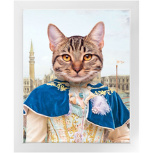 Load image into Gallery viewer, The Furnetian - Royalty & Renaissance Inspired Custom Pet Portrait Framed Satin Paper Print