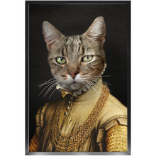 Load image into Gallery viewer, EARL E. BYRD - Renaissance Inspired Custom Pet Portrait Framed Satin Paper Print