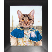 Load image into Gallery viewer, The Furnetian - Royalty & Renaissance Inspired Custom Pet Portrait Framed Satin Paper Print
