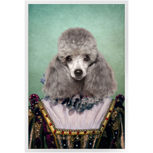 Load image into Gallery viewer, Double Duchess - Royalty & Renaissance Inspired Custom Pet Portrait Framed Satin Paper Print