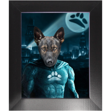 Load image into Gallery viewer, THE DARK BITE - Custom Pet Portrait Framed Satin Paper Print