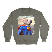 Load image into Gallery viewer, Apparel-DTG-Sweatshirt-Gildan-18000-XL-MilitaryGreen-Unisex-CF-20250209230936773