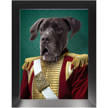 Load image into Gallery viewer, Duke of Pork - Royalty & Renaissance Inspired Custom Pet Portrait Framed Satin Paper Print