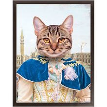 Load image into Gallery viewer, The Furnetian - Royalty & Renaissance Inspired Custom Pet Portrait Framed Satin Paper Print