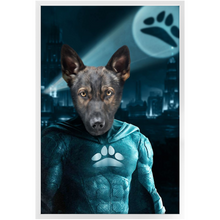 Load image into Gallery viewer, THE DARK BITE - Custom Pet Portrait Framed Satin Paper Print
