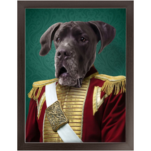 Load image into Gallery viewer, Duke of Pork - Royalty & Renaissance Inspired Custom Pet Portrait Framed Satin Paper Print