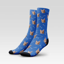Load image into Gallery viewer, Custom Cat Socks With Your Kitty's Face