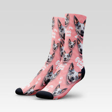 Load image into Gallery viewer, Dog Dad Custom Dog Socks With Your Pup's Face