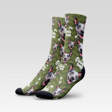 Load image into Gallery viewer, Dog Dad Custom Dog Socks With Your Pup's Face