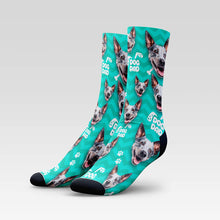 Load image into Gallery viewer, Dog Dad Custom Dog Socks With Your Pup's Face