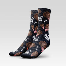 Load image into Gallery viewer, Dog Mom Custom Dog Socks With Your Pup's Face
