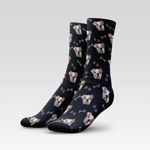 Load image into Gallery viewer, Custom Dog Socks Personalized With Your Pup's Face