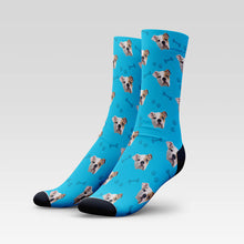 Load image into Gallery viewer, Custom Dog Socks Personalized With Your Pup's Face