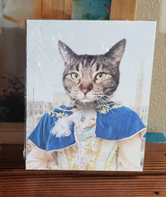 Load image into Gallery viewer, The Furnetian - Royalty & Renaissance Inspired Custom Pet Portrait Canvas
