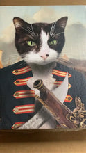 Load image into Gallery viewer, The Squashbuckler - Swashbuckler & Pirate Inspired Custom Pet Portrait Canvas