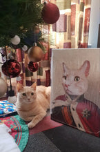 Load image into Gallery viewer, Duke E. Tout - Royalty & Renaissance Inspired Custom Pet Portrait Canvas
