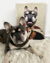 Load image into Gallery viewer, Duke E. Tout - Royalty & Renaissance Inspired Custom Pet Portrait Canvas