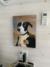 Load image into Gallery viewer, Test Napoleon Complex - Napoleon & Renaissance Inspired Custom Pet Portrait Canvas