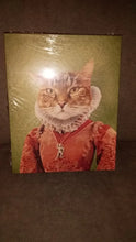 Load image into Gallery viewer, Lady Pluck - Renaissance Inspired Custom Pet Portrait Canvas