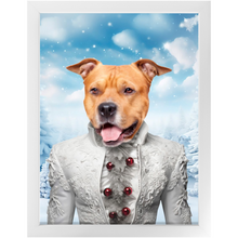 Load image into Gallery viewer, CHRISTMAS CRACKER 5 - Christmas Inspired Custom Pet Portrait Framed Satin Paper Print