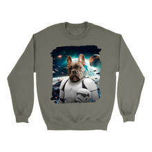 Load image into Gallery viewer, Apparel-DTG-Sweatshirt-Gildan-18000-L-MilitaryGreen-Unisex-CF-20250209224606136