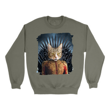 Load image into Gallery viewer, Apparel-DTG-Sweatshirt-Gildan-18000-XL-MilitaryGreen-Unisex-CF-20250210000630684