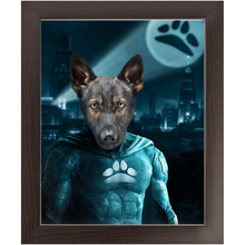Load image into Gallery viewer, THE DARK BITE - Custom Pet Portrait Framed Satin Paper Print