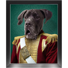 Load image into Gallery viewer, Duke of Pork - Royalty & Renaissance Inspired Custom Pet Portrait Framed Satin Paper Print