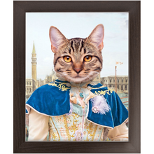 Load image into Gallery viewer, The Furnetian - Royalty & Renaissance Inspired Custom Pet Portrait Framed Satin Paper Print