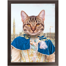 Load image into Gallery viewer, The Furnetian - Royalty & Renaissance Inspired Custom Pet Portrait Framed Satin Paper Print
