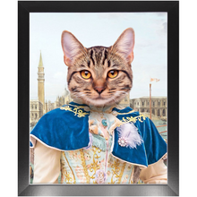 Load image into Gallery viewer, The Furnetian - Royalty & Renaissance Inspired Custom Pet Portrait Framed Satin Paper Print
