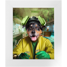Load image into Gallery viewer, HEISENBARK - Breaking Bad Inspired Custom Pet Portrait Framed Satin Paper Print