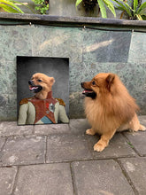 Load image into Gallery viewer, Captain Quirk - Star Trek Inspired Custom Pet Portrait Canvas