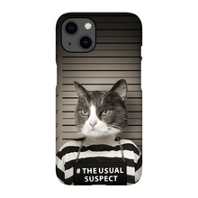 Load image into Gallery viewer, THE USUAL SUSPECT CUSTOM PET PORTRAIT PHONE CASE