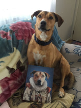 Load image into Gallery viewer, Duchess Muchess - Renaissance Inspired Custom Pet Portrait Canvas