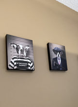 Load image into Gallery viewer, Big Jobs - Peaky Blinders & Gangster Inspired Custom Pet Portrait Canvas