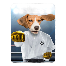 Load image into Gallery viewer, PORK CHOP - FLEECE SHERPA BLANKET