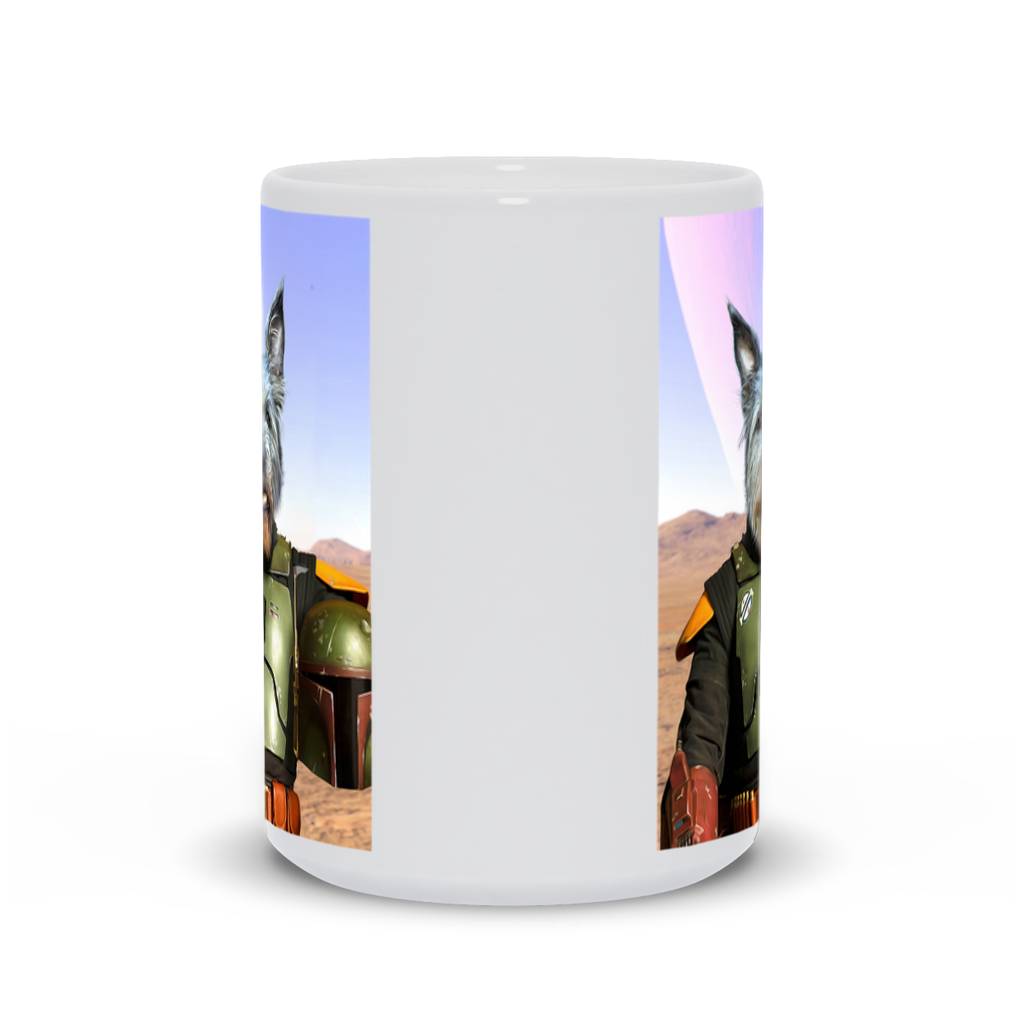 Star Wars Boba Fett Character Portrait Mug