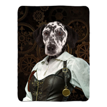 Load image into Gallery viewer, THE TIMEKEEPER - FLEECE SHERPA BLANKET