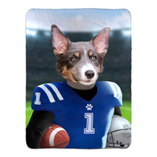 Load image into Gallery viewer, PUTTING ON THE BLITZ - FLEECE SHERPA BLANKET