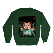 Load image into Gallery viewer, Apparel-DTG-Sweatshirt-Gildan-GI18000-XL-ForestGreen-Mens-CF-2025012721345244