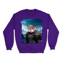 Load image into Gallery viewer, Apparel-DTG-Sweatshirt-Gildan-18000-XL-Purple-Unisex-CF-20250207204646551