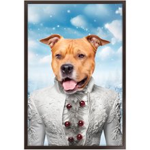 Load image into Gallery viewer, CHRISTMAS CRACKER 5 - Christmas Inspired Custom Pet Portrait Framed Satin Paper Print