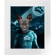 Load image into Gallery viewer, THE DARK BITE - Custom Pet Portrait Framed Satin Paper Print